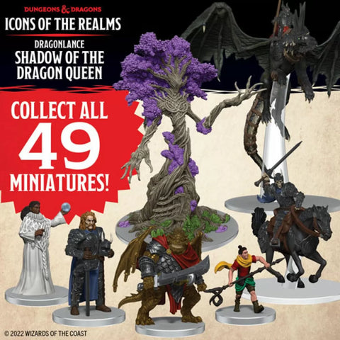 D&D Icons of the Realms - Dragonlance Shadow of the Dragon Queen Booster Brick