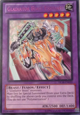 Gladiator Beast Essedarii (Purple) [DL18-EN010] Rare
