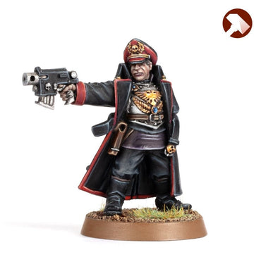 Commissar with Bolt Pistol
