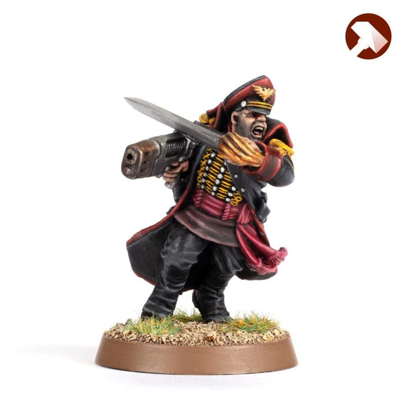 Commissar with Plasma Pistol