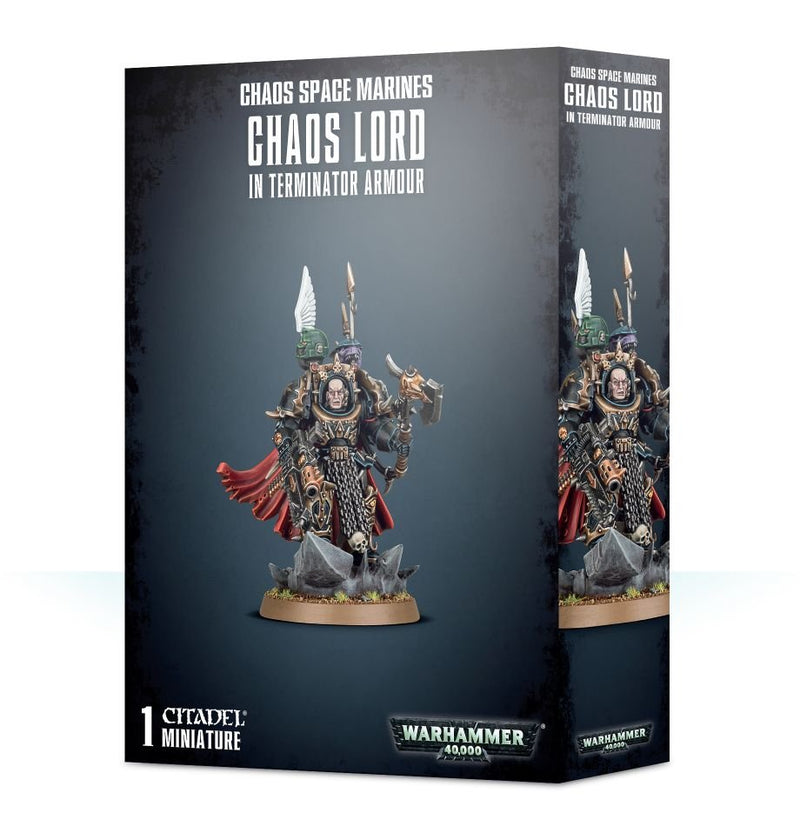 Chaos Space Marines Chaos Lord in Terminator Armor