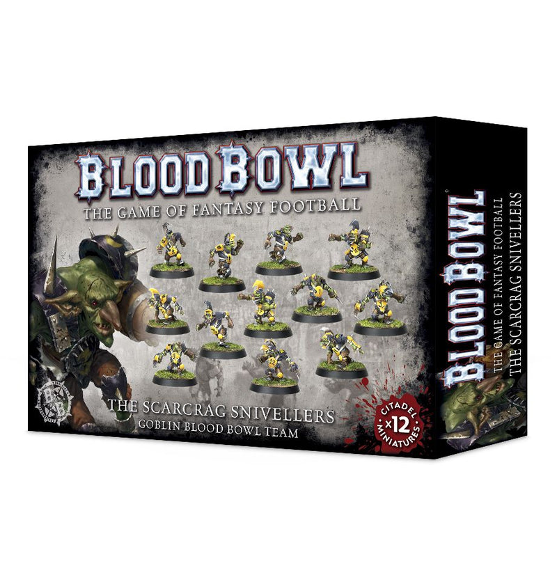 Blood Bowl Goblin Team: Scarcrag Snivellers