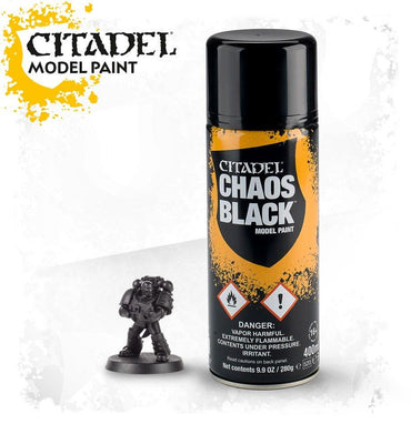 Citadel Paint Spray Chaos Black