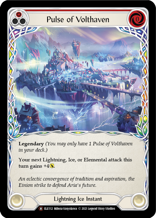 Pulse of Volthaven [U-ELE112] Unlimited Normal