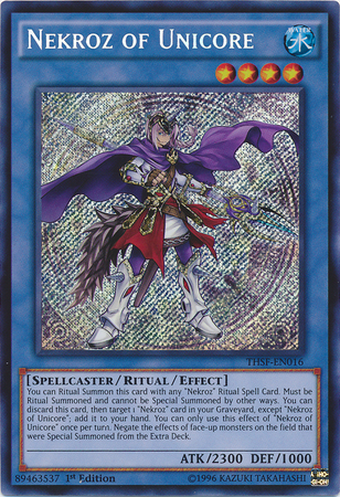 yugioh nekroz cards YU-GI-OH! - of Trishula (THSF-EN015) - The Secret Forces - Unlimited Edition Spellcaster/Ritual/Effect Yugioh Card Nekroz of Clausolas