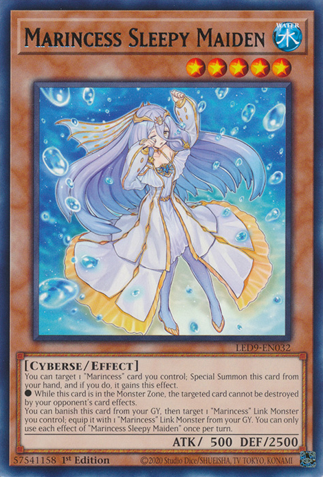 Marincess Sleepy Maiden [LED9-EN032] Rare