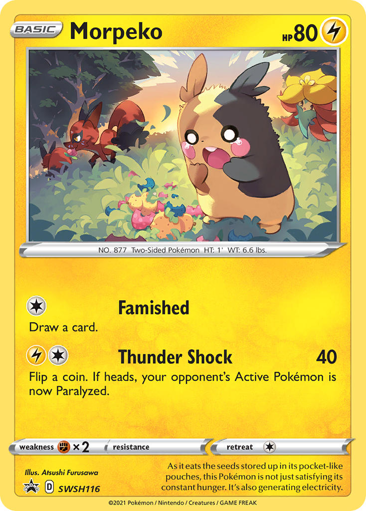 Morpeko (SWSH116) [Sword & Shield: Black Star Promos]