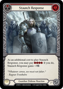 Staunch Response (Red) [WTR051-R] Alpha Print Rainbow Foil