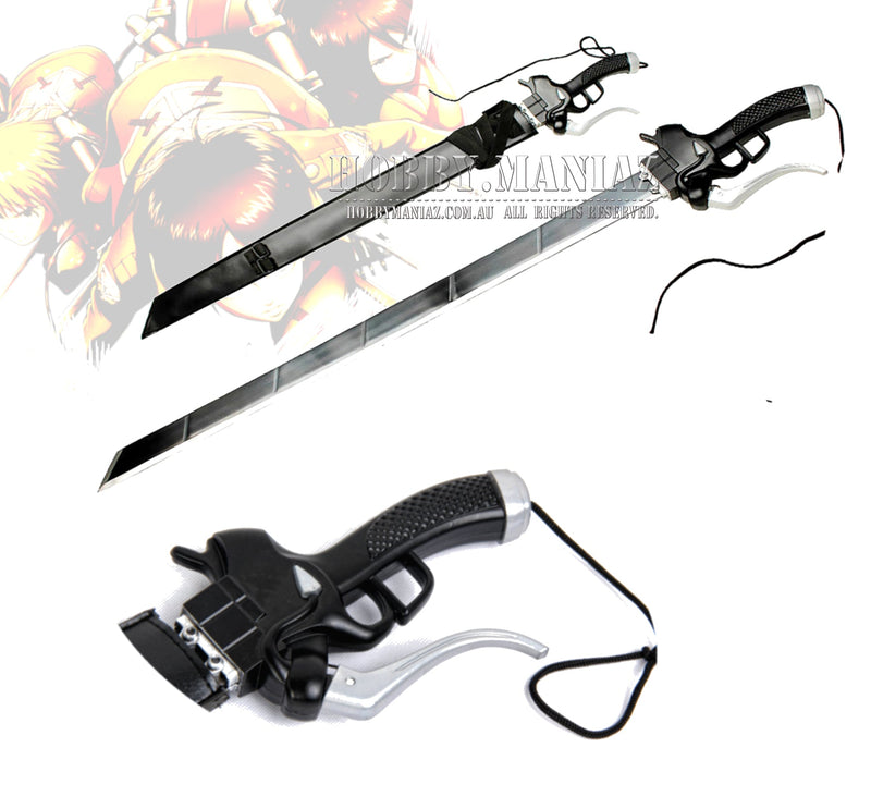 Attack on Titan Shingeki no Kyojin Gun Blade Sword