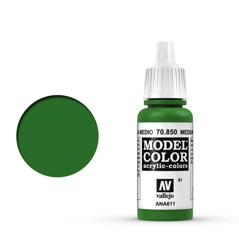 Vallejo - Model Colour - Medium Olive 17 ml