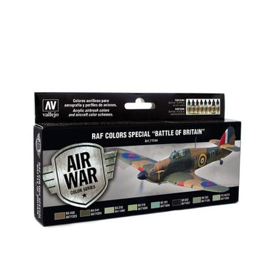 Vallejo 71144 Model Air RAF & FAA Special “Battle of Britain” WWII 8 Colour Acrylic Paint Set