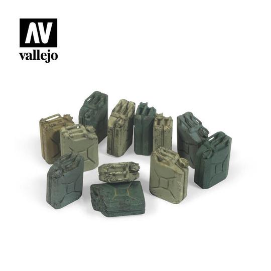 Vallejo - Scenic Accessories - German Jerrycan set