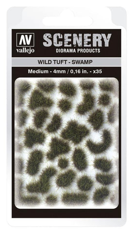 Vallejo SC405 4mm Wild Tuft - Swamp Diorama Accessory