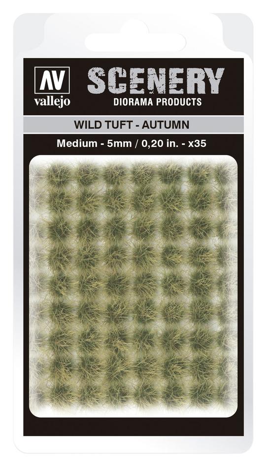 Vallejo - Scenery - 5mm Wild Tuft - Autumn