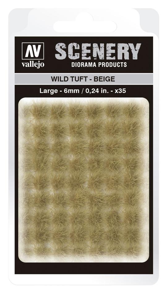 Vallejo - Scenery - 6mm Wild Tuft - Beige