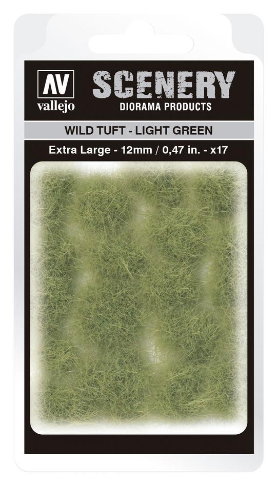 Vallejo - Scenery - Wild Tuft - Extra Large - Light Green