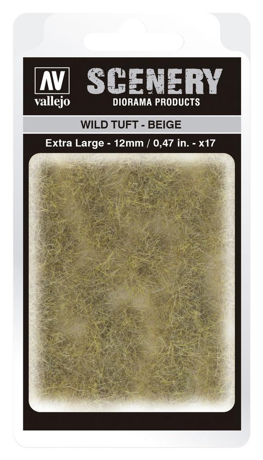 Vallejo SC429 12mm Wild Tuft - Beige Diorama Accessory