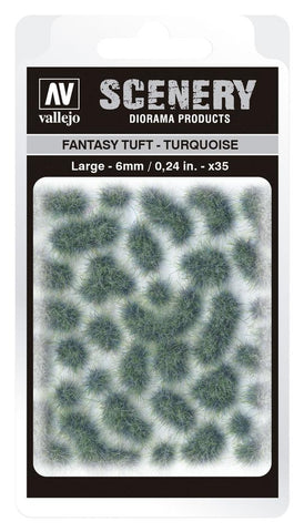 Vallejo SC432 6mm Fantasy Tuft - Turquoise Diorama Accessory