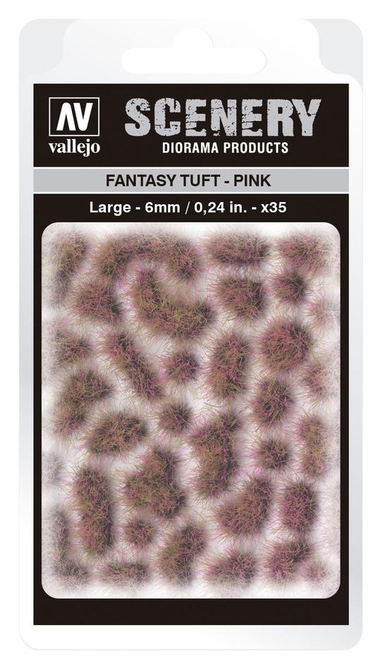 Vallejo SC433 6mm Fantasy Tuft - Large - Pink Diorama Accessory