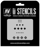 Vallejo - Stencils - Assorted German WWII Tank Markings
