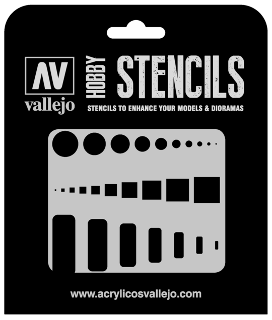 Vallejo - Stencils - 1/35 Access Trap Doors