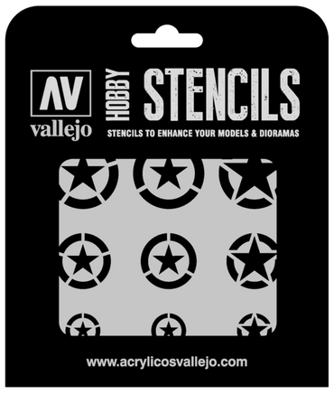 Vallejo ST-AIR004 1/35 USAF Markings Stencil