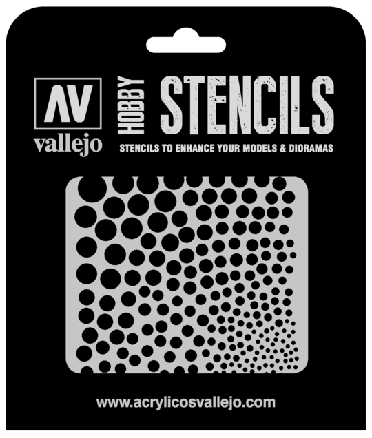 Vallejo - Stencils - Circle Textures