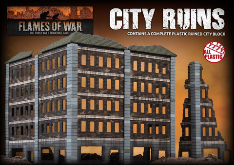Battlefield in a Box - Runied City Building (Plastic)