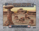 Battlefield in a Box - Badlands - Pillars - Mars (x5) -  30mm