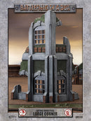 Battlefield in a Box - Gothic Industrial - Large Corner (x1) - 30mm