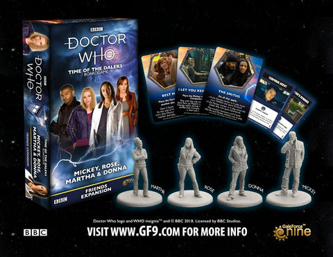 Doctor Who Time of the Daleks Expansion: Tyler and Friends (friends Exp)