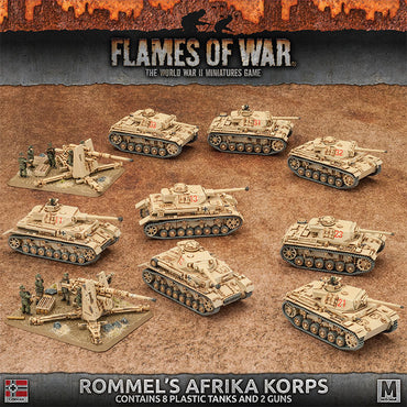 Flames of War - Rommel's Afrika Korps (Starter Army Box)