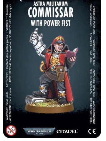 Astra Militarum: Commissar w/ Power Fist
