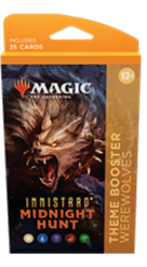 Magic the Gathering MTG - Innistrad: Midnight Hunt - Theme Boosters Display