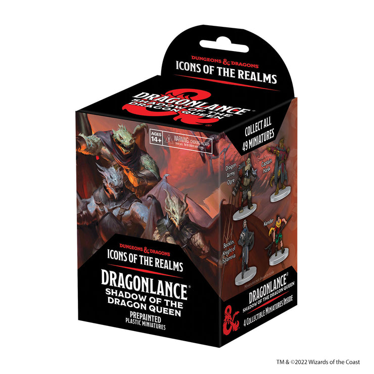 D&D Icons of the Realms Dragonlance Shadow of the Dragon Queen Booster Brick