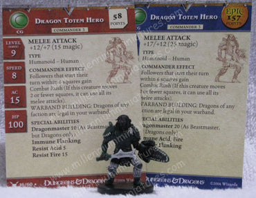 DDWD Dragon Totem Hero  16/60 R