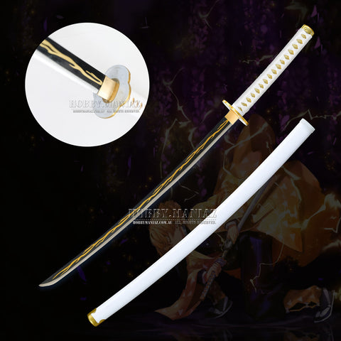 Demon Slayer Zenitsu Agatsuma Nichirin Sword (Handmade)
