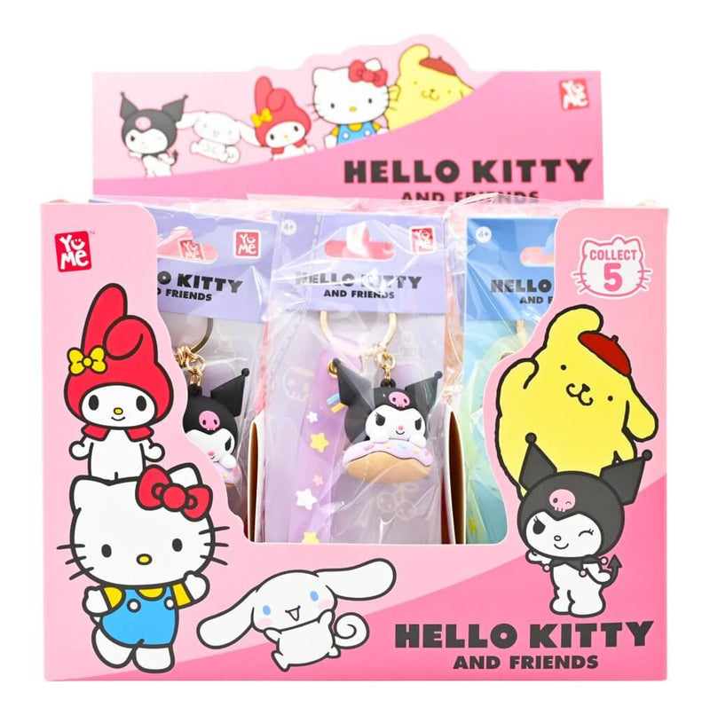 HELLO KITTY - Keychain w/handstrap - Donuts