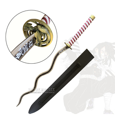 Demon Slayer Obanai Iguro Serpent Breathing Nichirin Sword