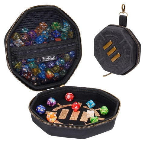 ENHANCE - Tabletop - RPGs - Dice Case & Rolling Tray