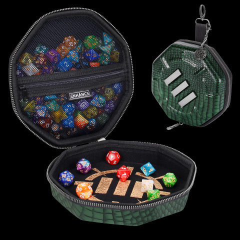 Enhance Collectors Edition Tabletop Dice Case - Green