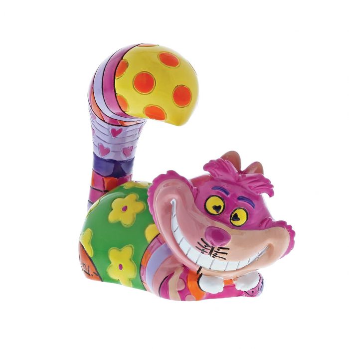 Britto - Cheshire Cat Lying Mini Figurine