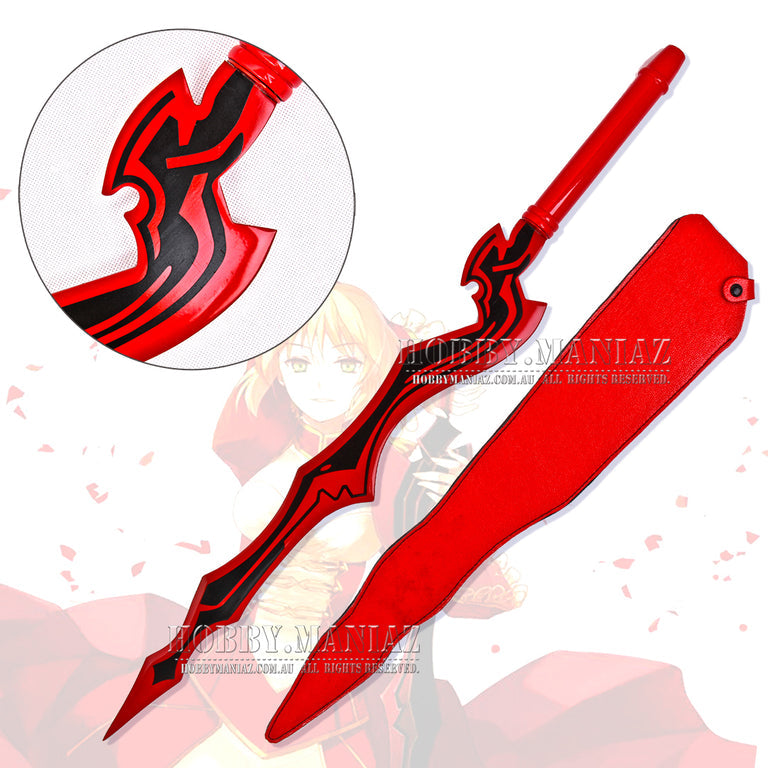 Fate Extra Red Saber Nero Claudius Aestus estus Sword