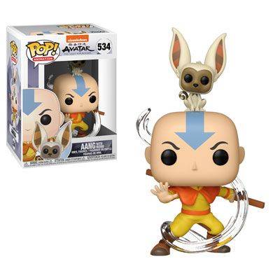 Avatar The Last Airbender - Aang w/Momo Pop! (534)