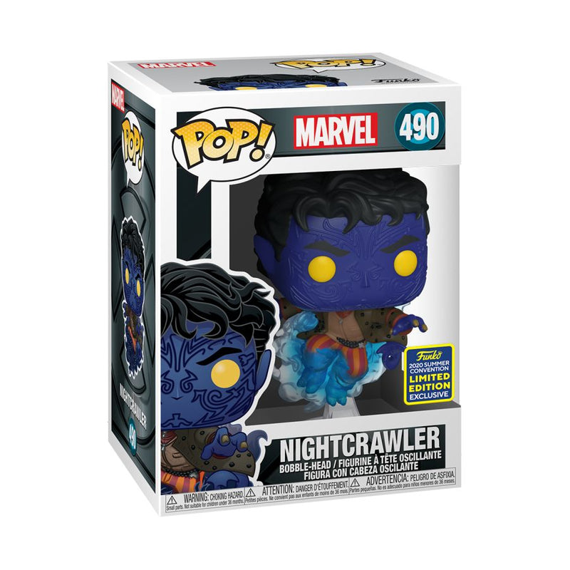 Marvel - Funko Pop! Figure - Nightcrawler 2020 Summer Con Exclusive (490)