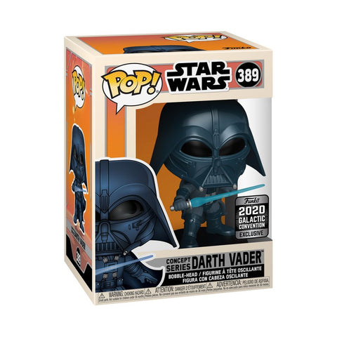Star Wars - Funko Pop! Figure - Darth Vader 2020 Galactic Con Exclusive (389)