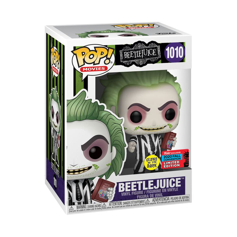 Beetlejuice - Beetlejuice w/Hdbook GW Funko Pop! NYCC2020 (1010)