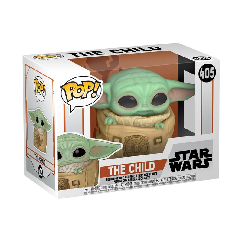 Star Wars: Mandalorian - Child in Rucksack Pop! Vinyl