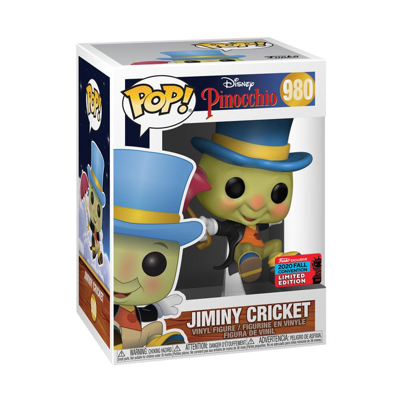 Pinocchio - Jiminy Cricket Pop! NYCC2020