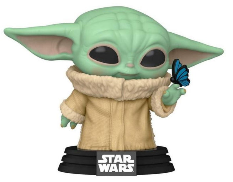 Star Wars: Mandalorian - Grogu w/Butterfly Pop!